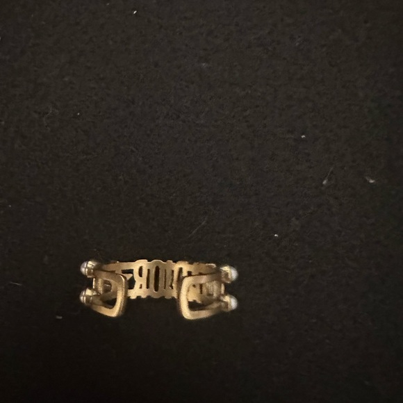 Christian Dior J’ADIOR Gold Pearls adjustable Ring - Picture 3 of 7